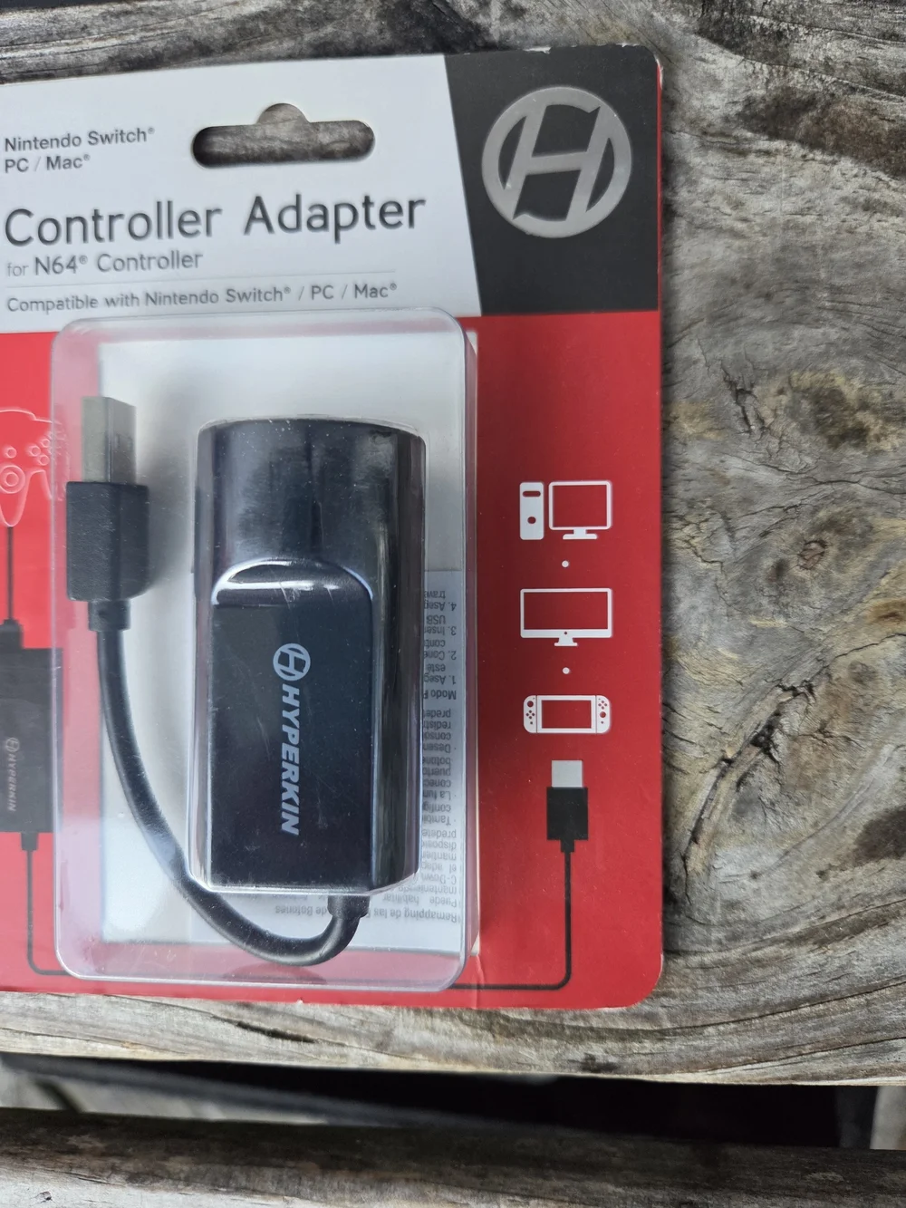 N64 Controller Adapter Compatible with Nintendo Switch/PC/Mac